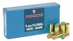 Buy 9mm Fiocchi P.A.KNall Slave Blanks in NZ New Zealand.