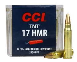 Buy CCI .17HMR TNT 17gr Hollow Point 2550fps in NZ New Zealand.
