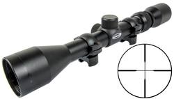 Buy Weaver 3-9x40 Rifle Scope: 1" Tube, Duplex Reticle with Rings in NZ New Zealand.