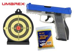 Buy Umarex H&K VP9 6mm Airsoft Pistol 240fps Target Package in NZ New Zealand.