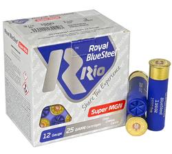 Buy Rio 12ga #3 40gr 89mm Royal BlueSteel SuperMagnum 1550fps 25 Rounds in NZ New Zealand.