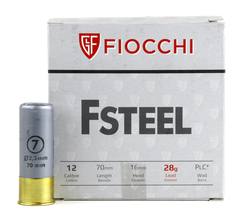 Buy Fiocchi Steel Shot 12ga #7 28gr 70mm F Steel 1362FPS *25 Rounds in NZ New Zealand.