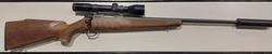 Buy 22 Sako P04R Blued Wood 20" with Scope & Silencer in NZ New Zealand.