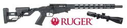 Buy Ruger Precision M-LOK Rimfire 18" with Ranger 4.5-14x44 Scope Package: 17HMR or 22 Mag in NZ New Zealand.