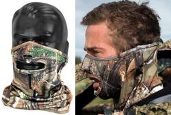 Buy Outdoor Outfitters Stretch Fit Half Mask/Veil - Forest Camo in NZ New Zealand.